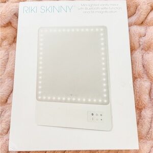 Riki Skinny Lighted Vanity Mirror with Bluetooth